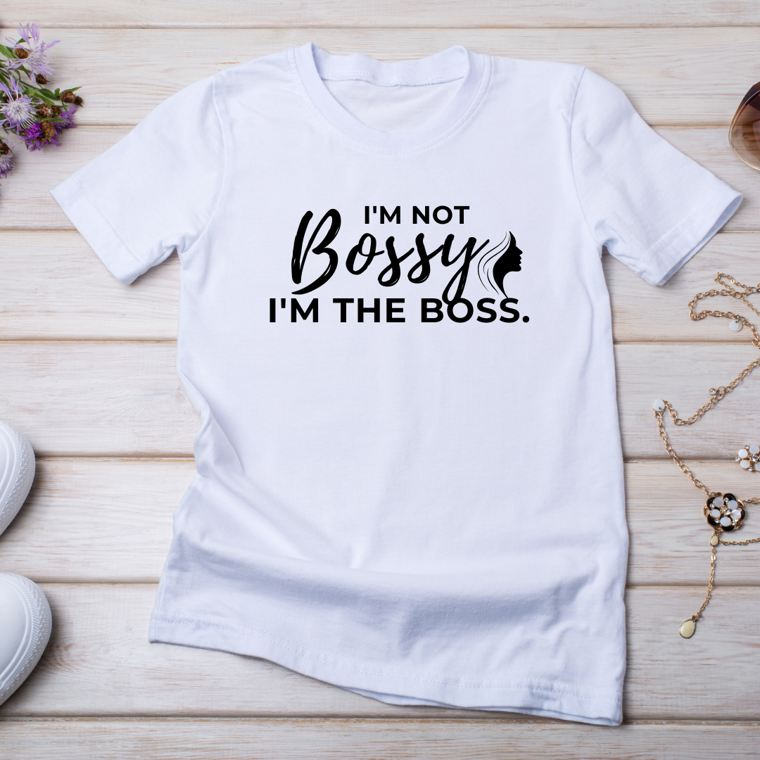 I AM THE BOSS (White)