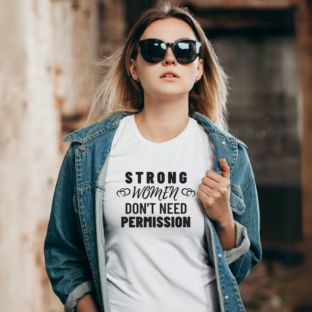 Don't Need Permission (White)