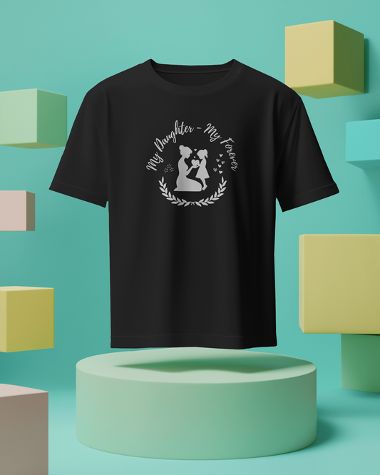 Mom-Daughter T-Shirt || My Daughter My Forever
